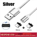Generic Cable With Magnetic USB Android Cables - Silver
