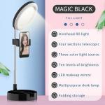 Generic Live Streaming Fill Light Mobile Phone Holder Makeup Light