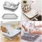 Generic Silicon Collapsible Dish Rack Drainer