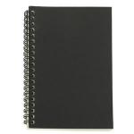 Generic Retro Kraft Coil Sketch Sketchbooks Notebook（Black And