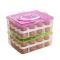 Generic 32 Slot Egg Storage Container Fridge Organizer