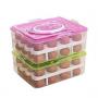 Generic 32 Slot Egg Storage Container Fridge Organizer