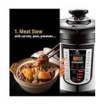TLAC 6 LITRE ELECTRIC PRESSURE COOKER,1000W,STAINLESS STEEL