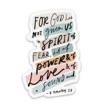 Generic Inspirational Bible Quote Stickers For Journals/ Laptops