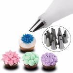 Generic 16Pcs/Set Flower Icing Nozzles Decoration Baking Tools