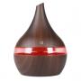 Generic 300ml Mist Humidifier Diffuer With LED Light 7 Colors Changing Brown