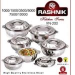 Rashnik 6 PCS STAINLESS HOTPOT APPLE DESIGN