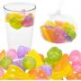 Kitchen Planet 12pcs Reusable Ice Cubes Assorted Fruit Shape Cubed Plastic
