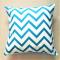 Generic Chevron Throw Pillow Cover- Turquoise, Teal,