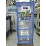 Kenpoly Plastic Drawer 5-Layer Classification Storage Boxes