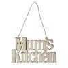 Generic Mums Kitchen Wooden Plaque Sign Mothers Day Gift Ideas Wall Hanging
