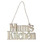 Generic Mums Kitchen Wooden Plaque Sign Mothers Day Gift Ideas Wall Hanging