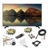 Vision Plus 32" Digital HD LED TV - Black + Aerial, Flash Disk, AUX & Wall Mount