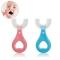 Kids Toothbrush 2 Pieces U-shaped For 360° Cleaning Kids 2-6yrs