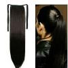 Generic Straight Ponytail Hair Extension Colour #1 + FREE GIFT