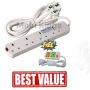 Power King 4 Way  With Free Small Extension Cable