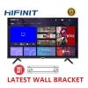 Hifinit E3S 32` Frameless Android Smart HD LED TV-USB-HDMI-Black+Free Latest WALL MOUNT