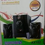 Ampex SUBWOOFER AC/DC Speaker System-BT/FM/USB-10000W