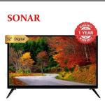 Sonar 32T81,32" Inch Frameless HD  Digital LED TV Inbuilt Decoder