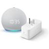 Amazon Echo Dot  With Clock And Smart Plug