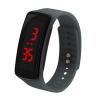 Generic Kids Silicone Adjustable Band LED Screen Electronic-Grey