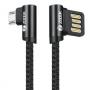 ZOOOK ZF-BLMC2 - Micro USB Charge And Sync Cable - Black