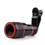 Generic 8,12,14 Times Mobile Phone Telephoto Lens Hd Camera Zoom External Black