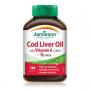 Jamieson Cod Liver Oil +Vitamin A +D3 Softgels - 100`s