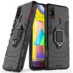 Generic Ring Cover Phone Case For Samsung Galaxy M31 Black