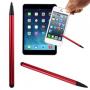 Generic 2 In 1 Universal Tablet Phone Touch Screen Pen Stylus-Red