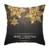 Generic Pillow Cover Merry Christmas Cushion Cover Holiday Party Decoration Multicolor