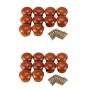 Generic 20Pcs/Lot Wood Knobs Wooden Cabinet Drawer Handles Wardrobe