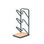 Generic Kitchen Organizer Pot Lid Rack Spoon Holder
