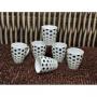 Classic Kitchenware Ceramic Mugs Set - 6pcs