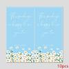 Generic 10-50pcs Daisy Pattern Thank You For Supporting My Small