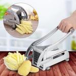 Generic Stainless Steel Potato Chips Cutter With 2 Blades