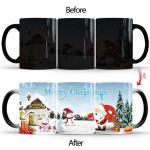 Generic 350mL Merry Christmas Magic Mug Temperature Color