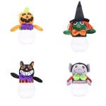 Generic 4PCS Halloween Candy Jar Sweets Storage Container Candy Cane Party Favors Holder