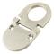 Generic Cupboard Drawer Metal Flush Mount Pull Ring Handle Silver Tone