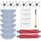 Generic Replacement Parts Main Brush Side Brush HEPA Filter