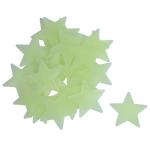 Generic 35 x Mini stars phosphorescent Wall Stickers fluorescent Glow musk phosphorescent light night