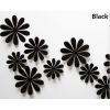 Generic 3D PVC Flower Wall Stickers Home Decor Flower Wall Decals