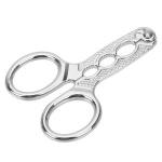 Generic Melon Seed Plier Scissor Nut Cracker Kitchen Tools Stainless Steel Nutcracker Multi-Function Walnut Pine Sheller Opener
