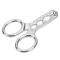 Generic Melon Seed Plier Scissor Nut Cracker Kitchen Tools Stainless Steel Nutcracker Multi-Function Walnut Pine Sheller Opener
