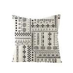 Generic Elegant "18 By 18"  Decorative Boho Black And White Throw Pillow Covers
