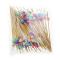 Generic 100pcs 12cm Disposable Bamboo Fork Buffet Fruit Desserts