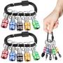 Generic 10PCS Hex Shank Screwdriver Bits Holder Key Chain Extension