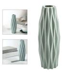 Generic Nordic Plastic Dry Flower Vase Photo Props Home Office Living Green_A