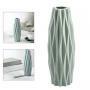 Generic Nordic Plastic Dry Flower Vase Photo Props Home Office Living Green_A