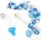 Generic 135Pcs Balloon Blue White Garland Arch Kit Birthday Party Ice Snow Queen Ballon Baby Shower Decoration Globos Kids Gifts